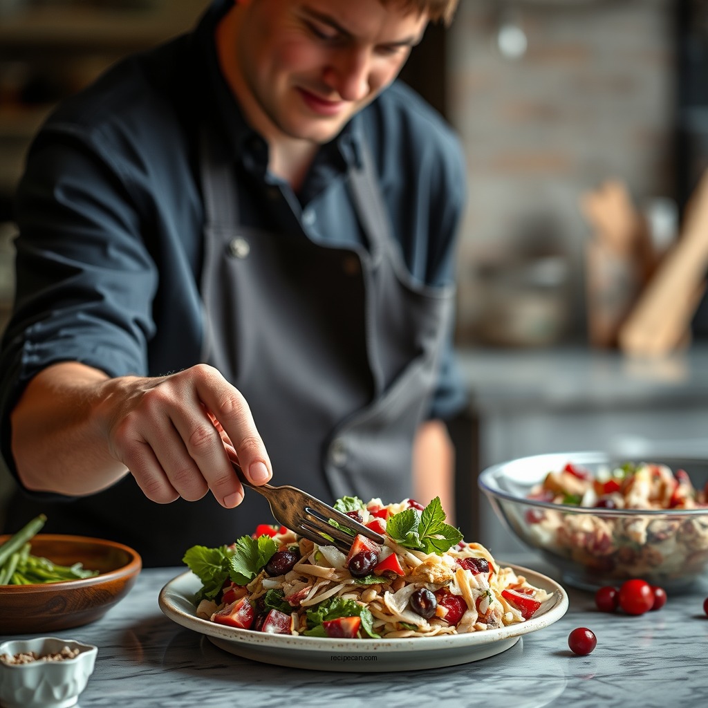 Preparation Steps - h-e-b turkey cranberry salad recipe