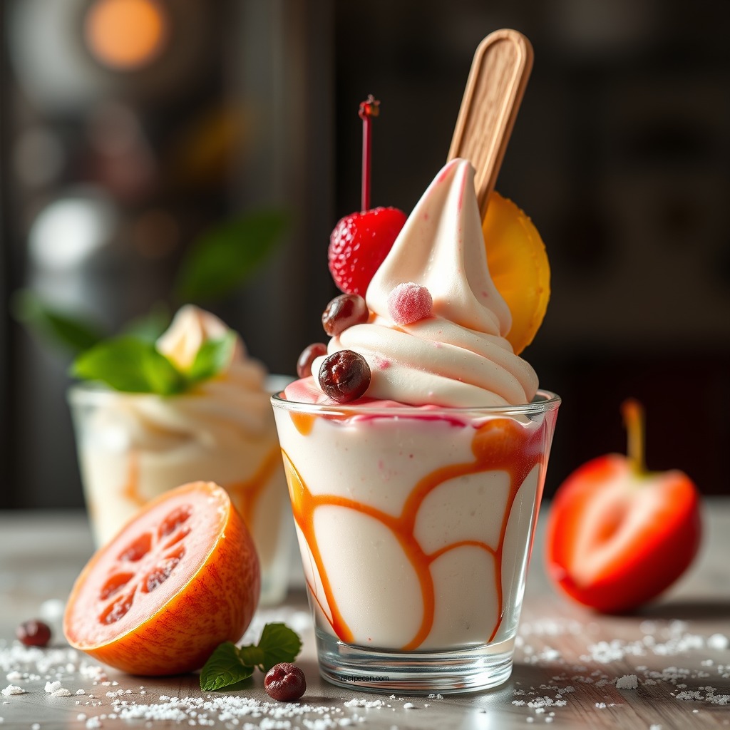 Gourmet Frozen Yogurt - hamilton beach ice cream maker recipes pdf