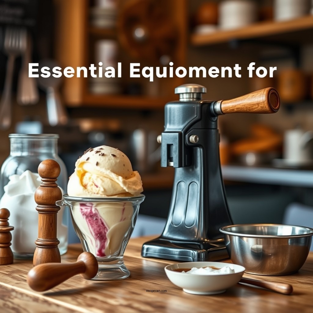 Essential Equipment for Hand Crank Ice Cream - hand crank ice cream recipe
