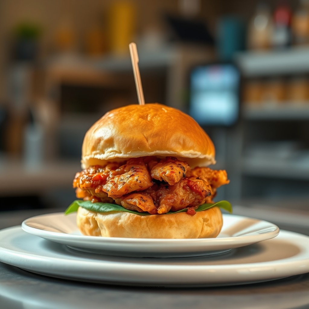 BBQ Chicken Sliders - hawaiian roll slider recipes