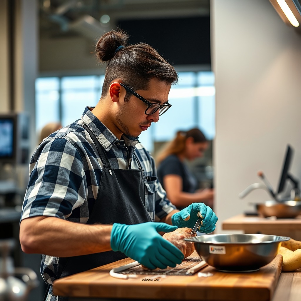 Preparing the Rolls - hawaiian rolls recipe ham