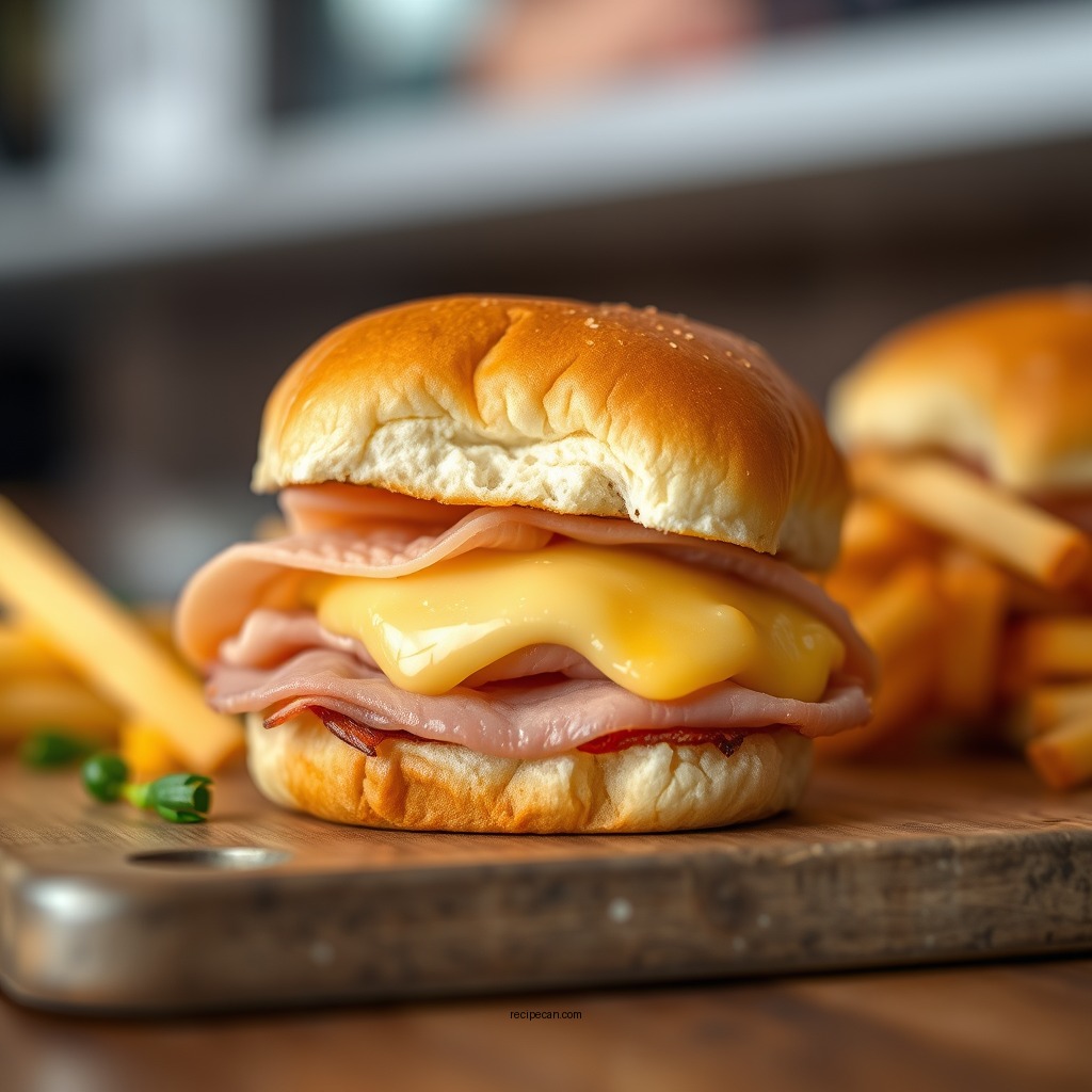 Classic Ham and Cheese Sliders - hawaiian rolls sliders recipes