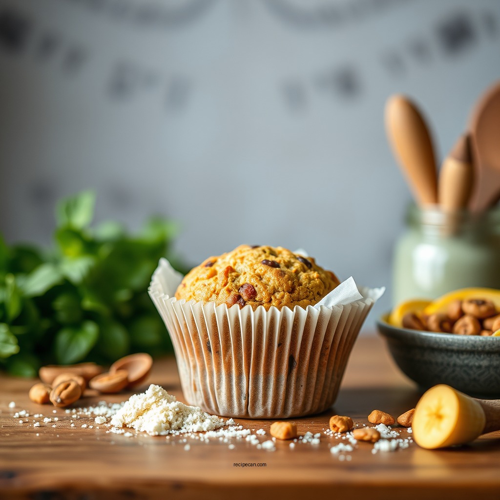 Ingredients You'll Need - healthy banana muffin recipe
