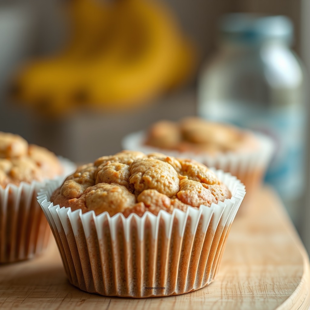 Baking Instructions - healthy banana muffins recipe