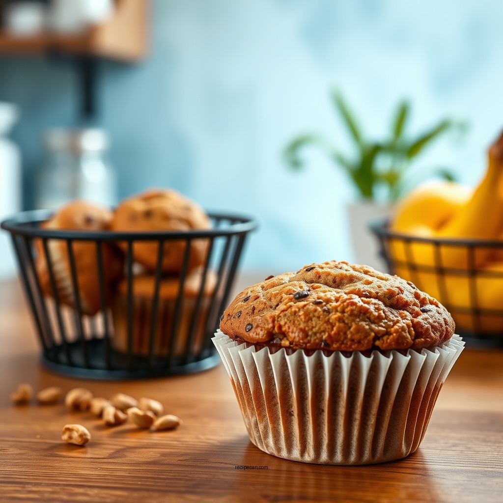 Ingredients You'll Need - healthy banana muffins recipe