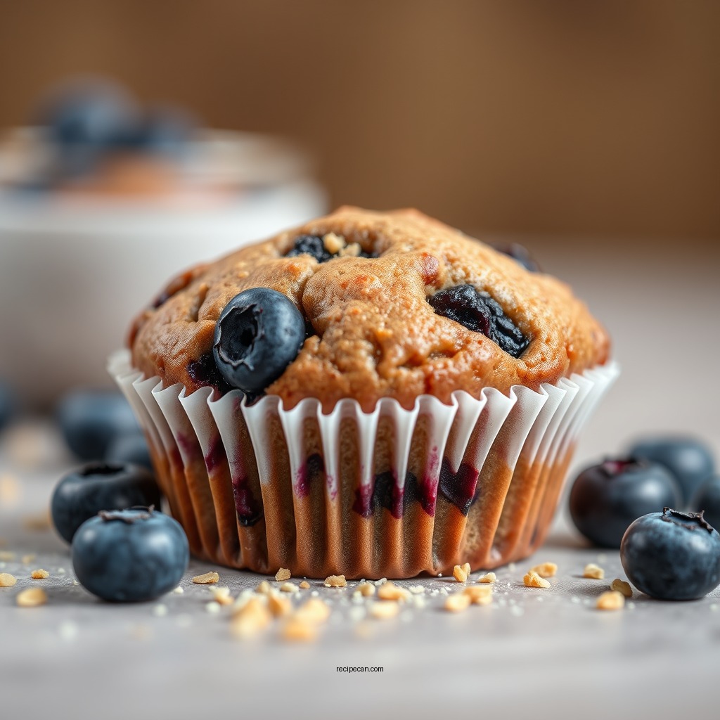 Ingredients You’ll Need - healthy blueberry muffin recipe
