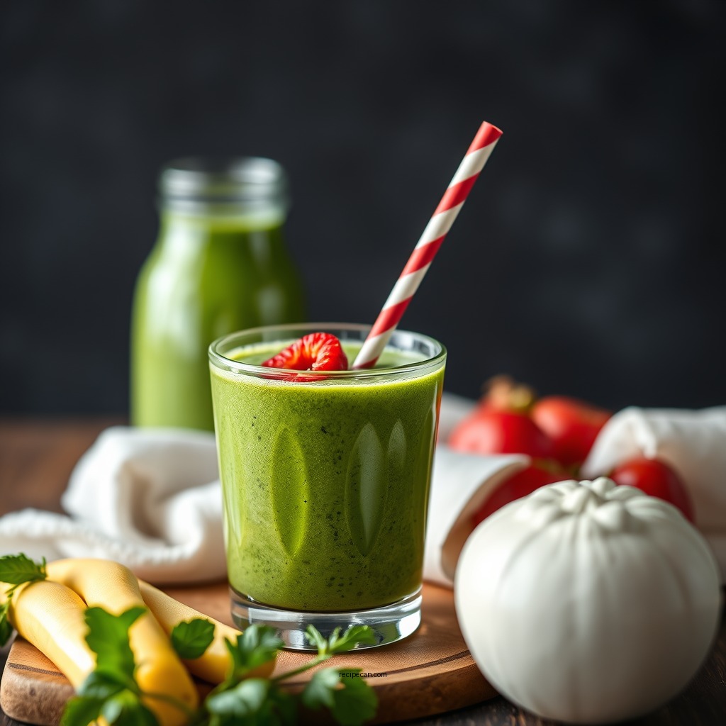 Classic Green Smoothie Recipe - healthy breakfast recipes smoothies