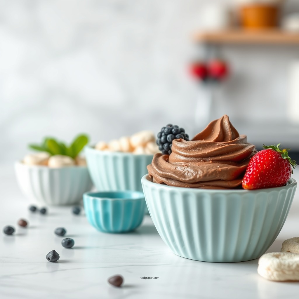 Ingredients You'll Need - healthy chocolate mousse recipe