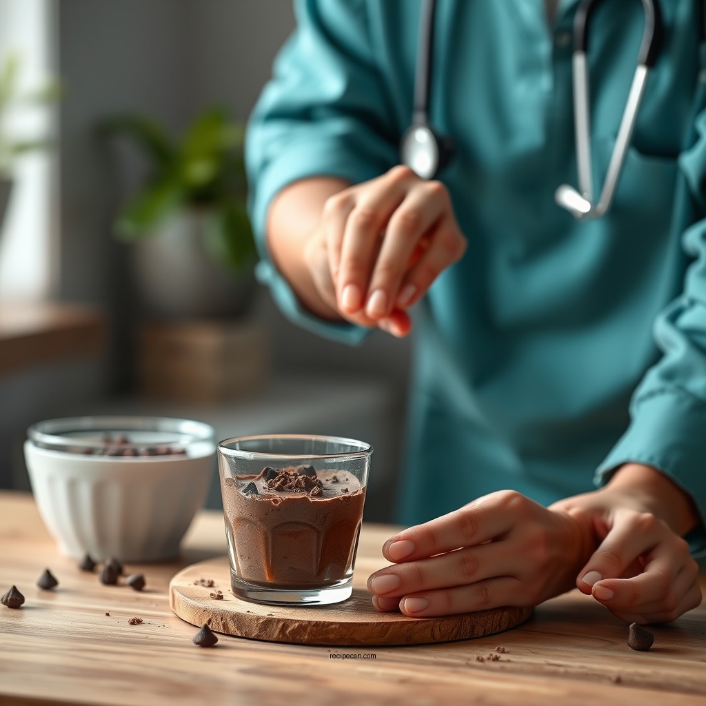 Step-by-Step Preparation - healthy chocolate mousse recipe
