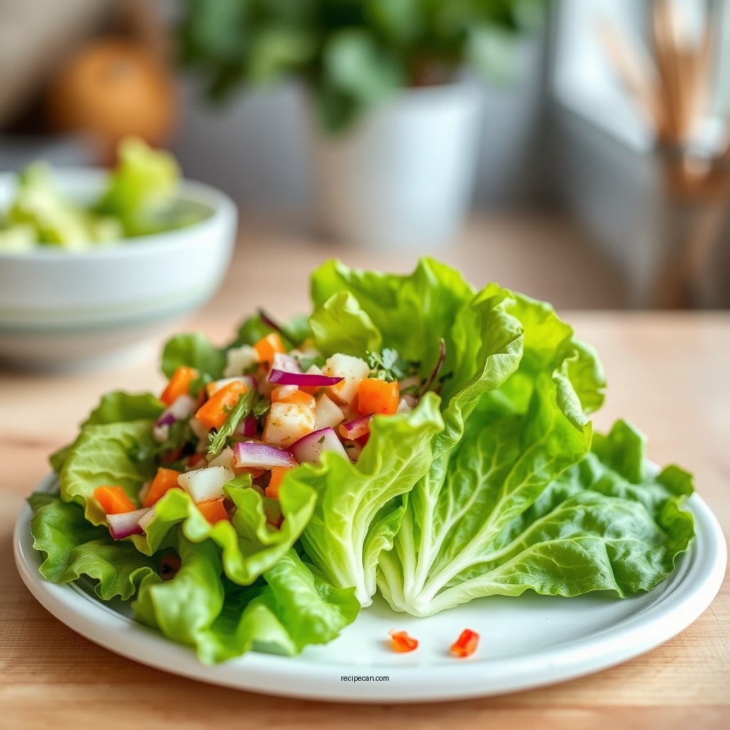 Benefits of Lettuce Wraps - healthy lettuce wrap recipes