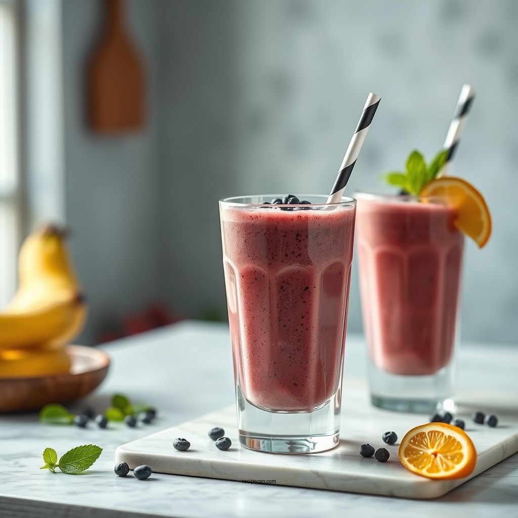Protein-Packed Smoothies - healthy morning smoothie recipes
