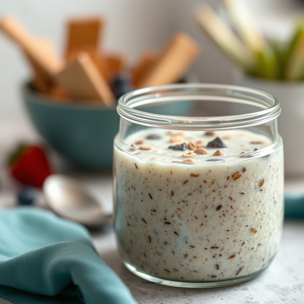 Basic Ingredients for Healthy Overnight Oats - healthy overnight oats recipe