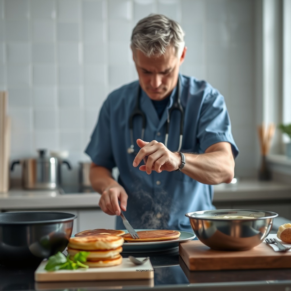 Step-by-Step Preparation - healthy pancakes recipe