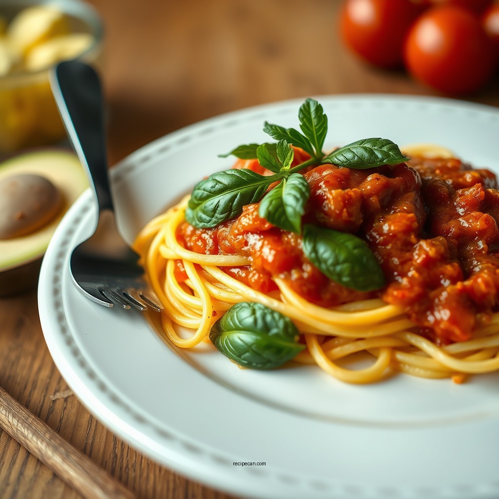 Spaghetti Squash with Marinara Sauce - healthy spaghetti squash recipes