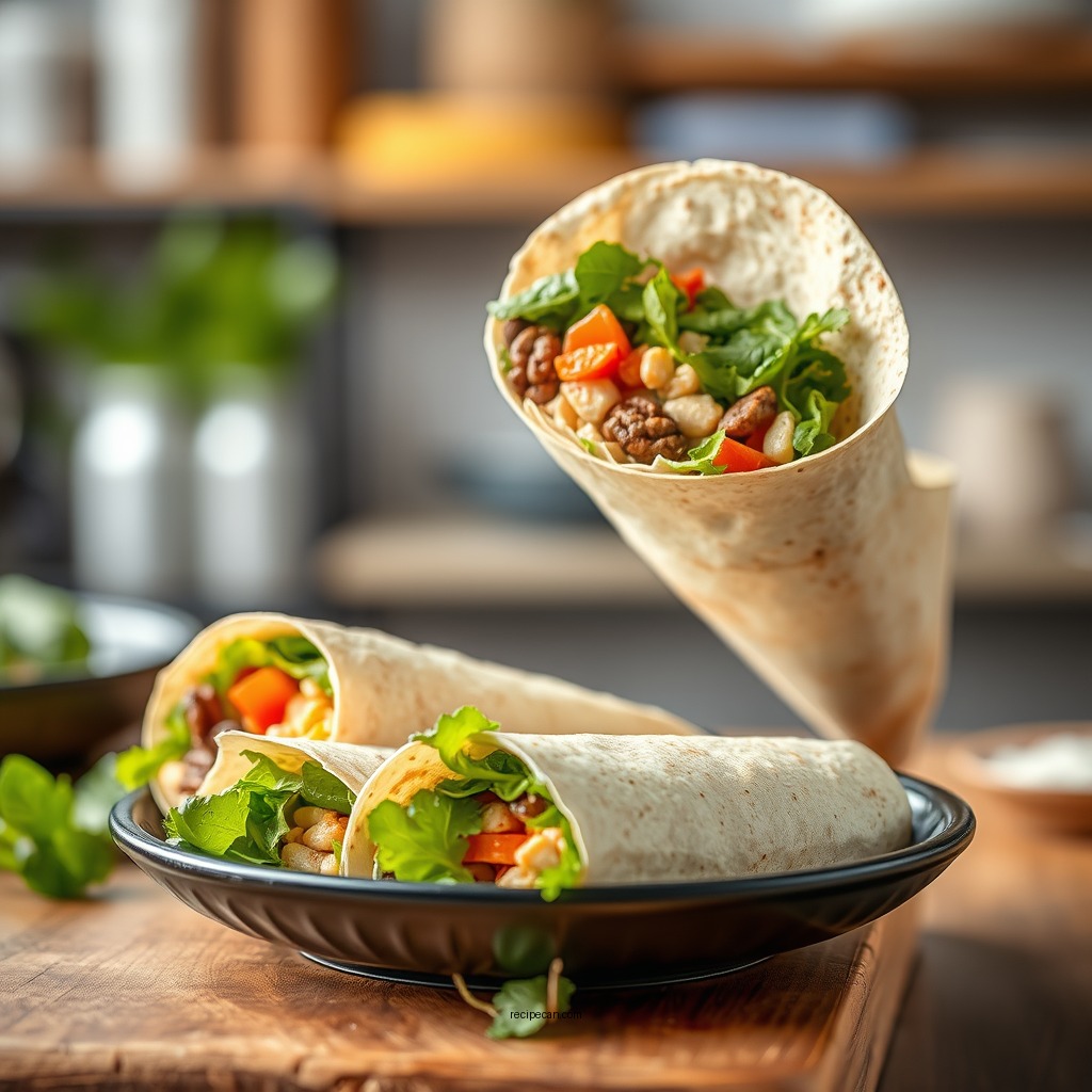 Protein-Packed Wraps - healthy wrap recipes