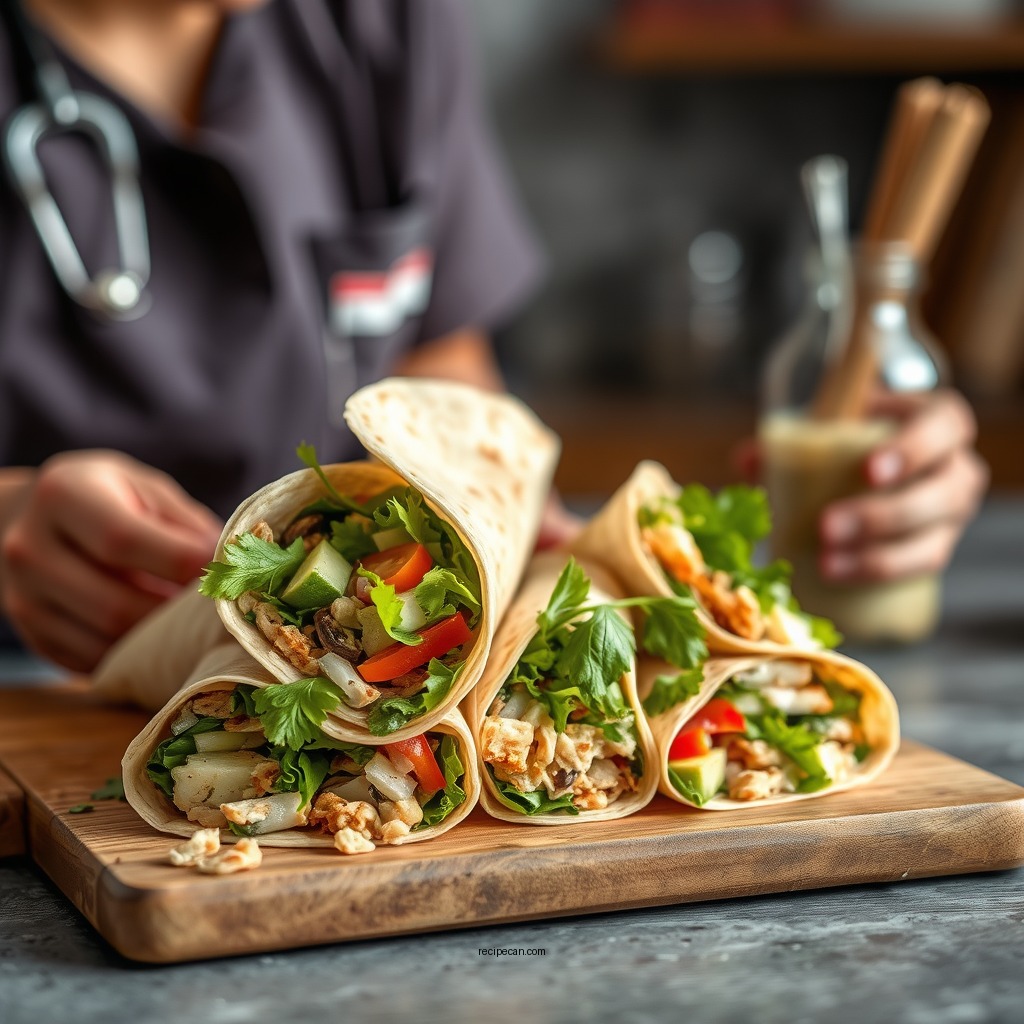 Protein-Packed Wraps - healthy wraps recipes