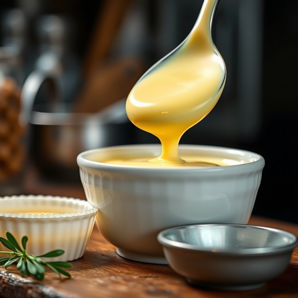 Cooking the Custard - heavy cream custard recipe