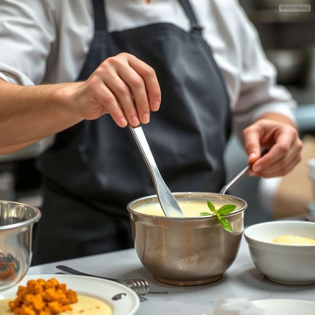 Step-by-Step Preparation - heavy cream custard recipe