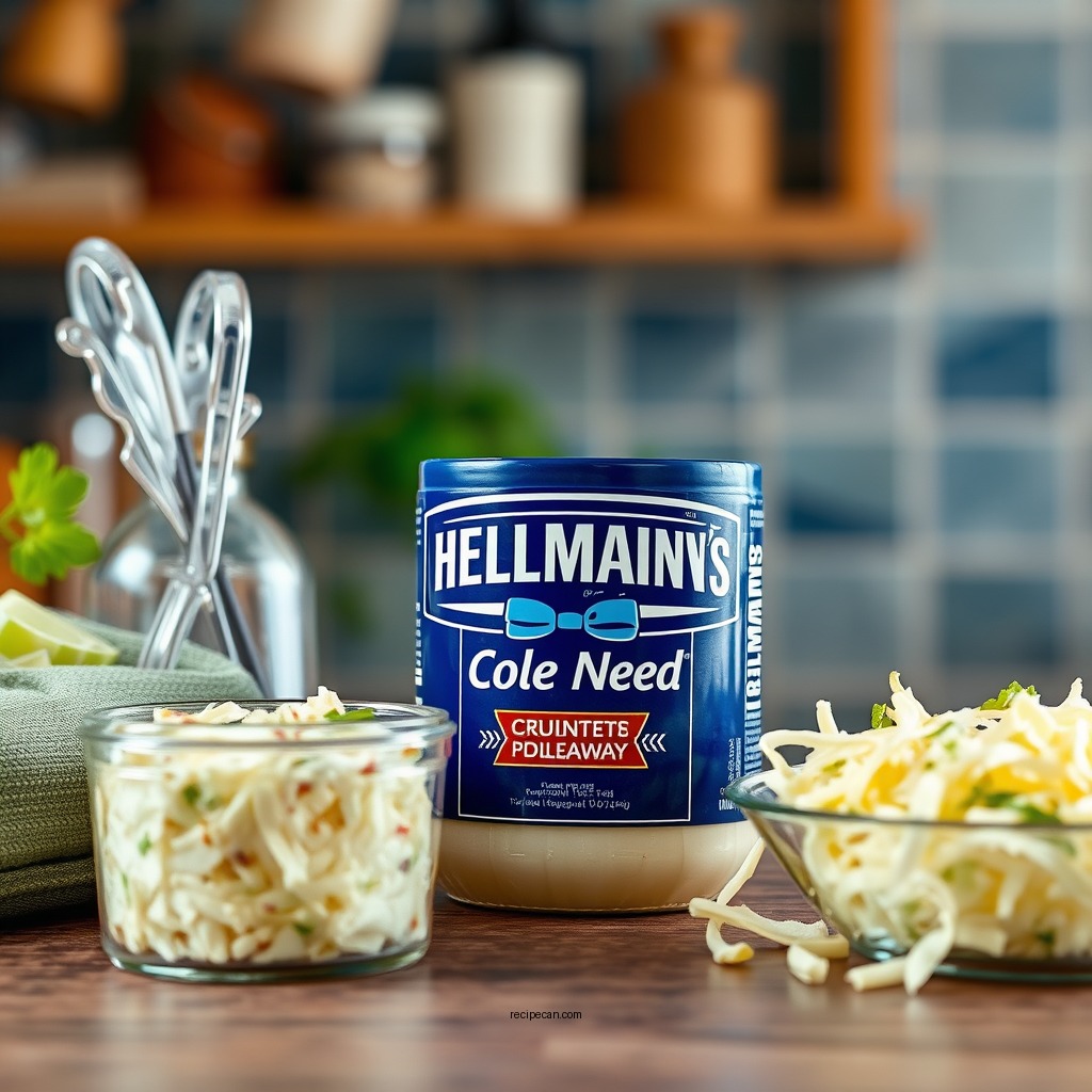 Ingredients You'll Need - hellmann's coleslaw recipe
