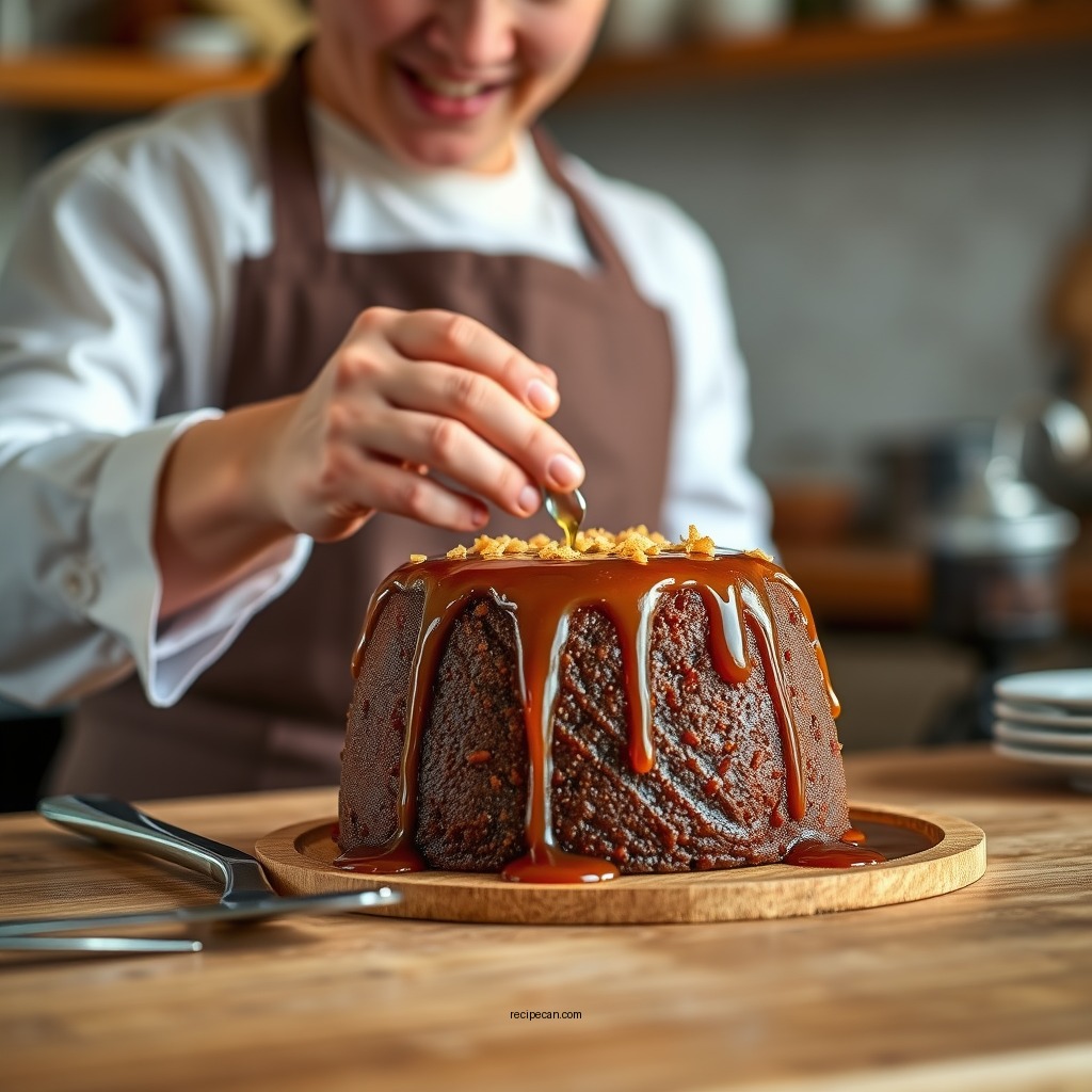 Step-by-Step Cooking Instructions - hell's kitchen sticky toffee pudding recipe