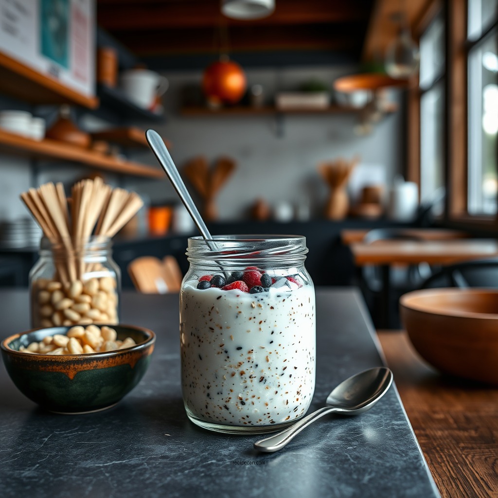 Basic High Protein Overnight Oats Recipe - high protein overnight oats recipes