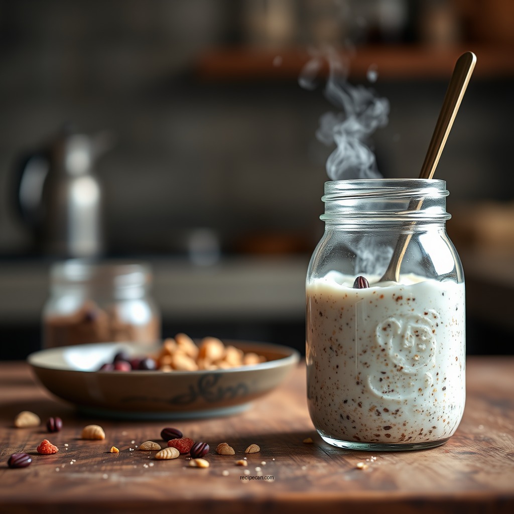 Key Ingredients for High Protein Overnight Oats - high protein overnight oats recipe