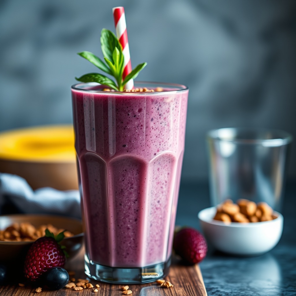 Customization Options - high protein smoothie recipe