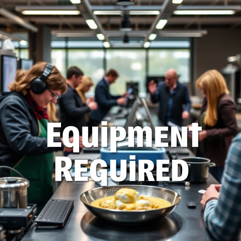 Equipment Required - hollandaise sauce recipe