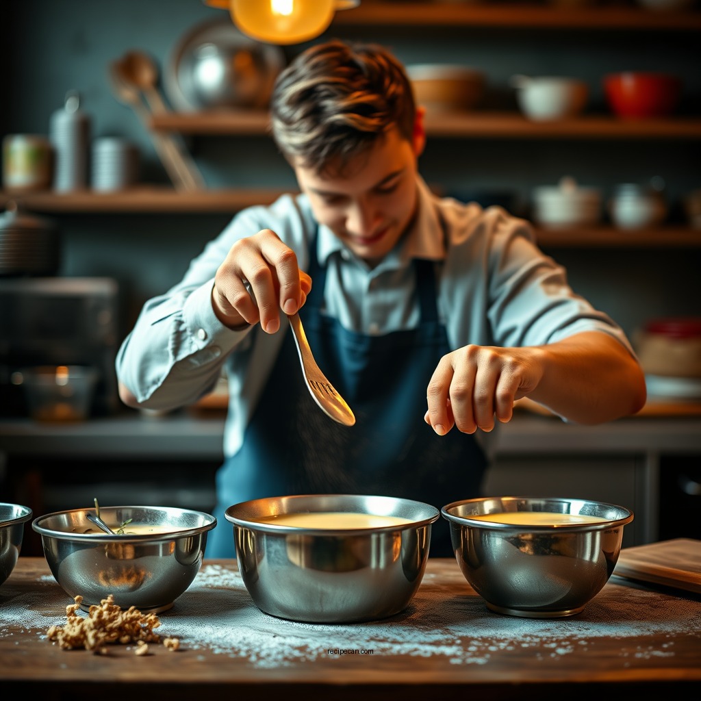 Basic Custard Preparation Steps - home made custard recipe