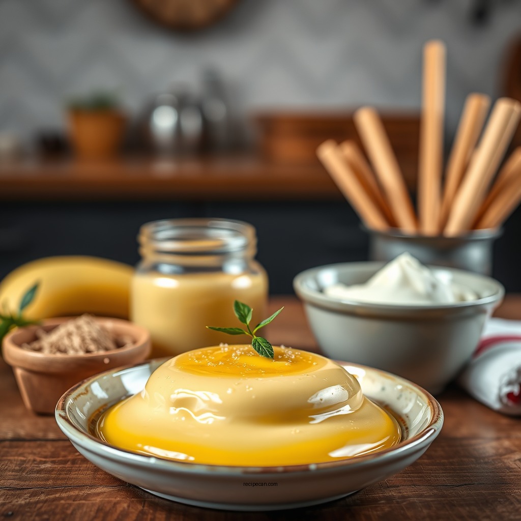 Ingredients You'll Need - home made custard recipe