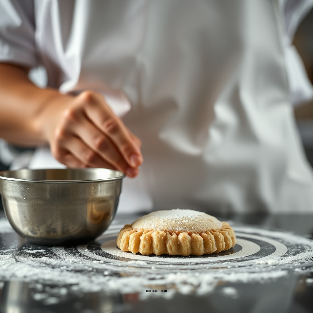 Preparing the Dough - home made pop tarts recipe