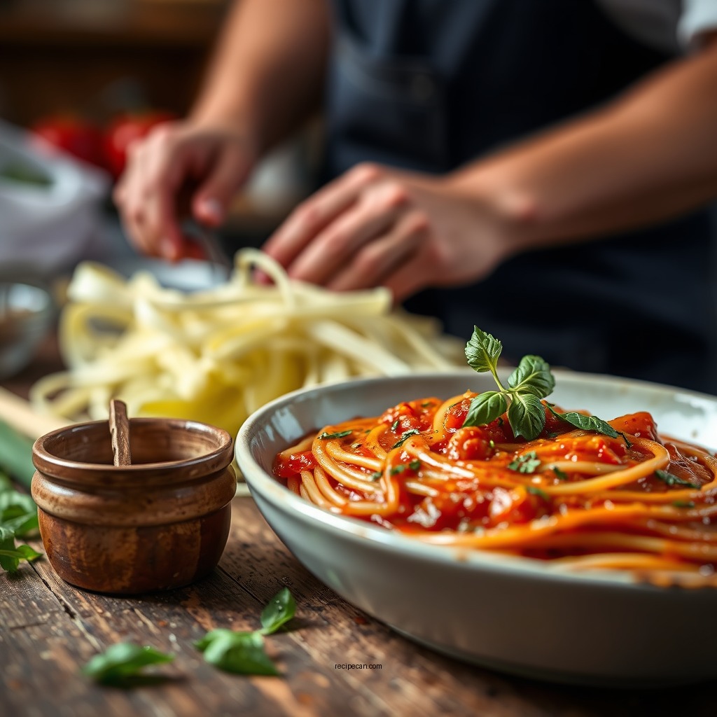 Preparing Your Ingredients - home spaghetti sauce recipe