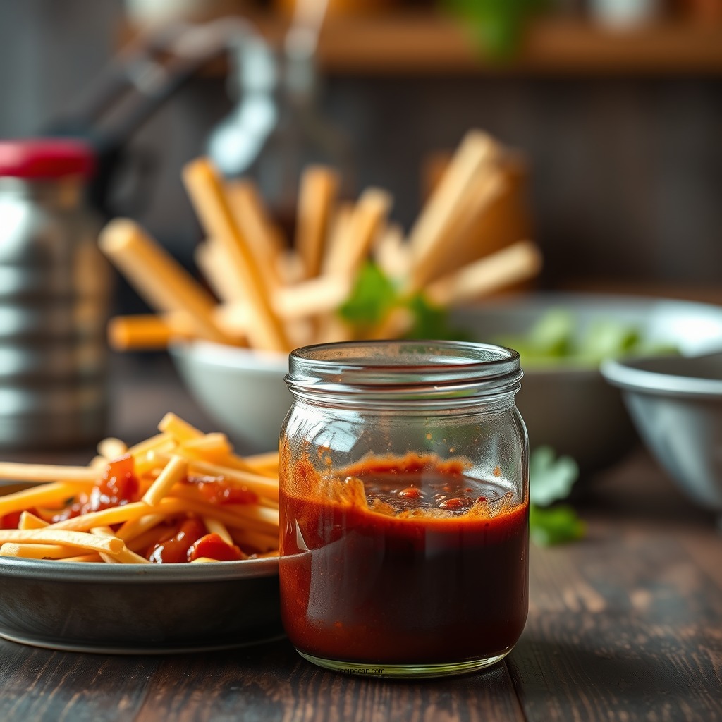 Key Ingredients for BBQ Sauce - homemade bbq sauce recipe