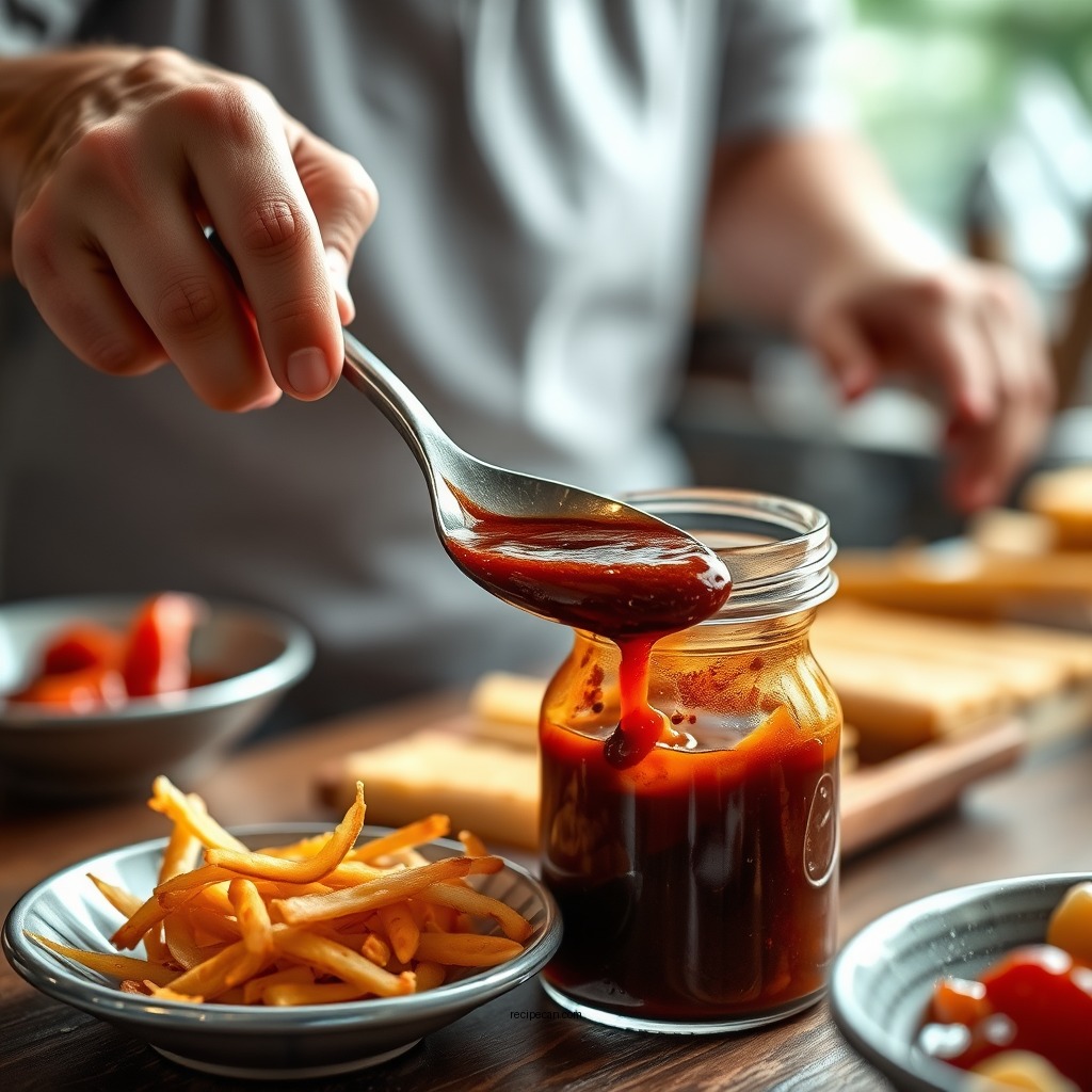 Step-by-Step BBQ Sauce Preparation - homemade bbq sauce recipe