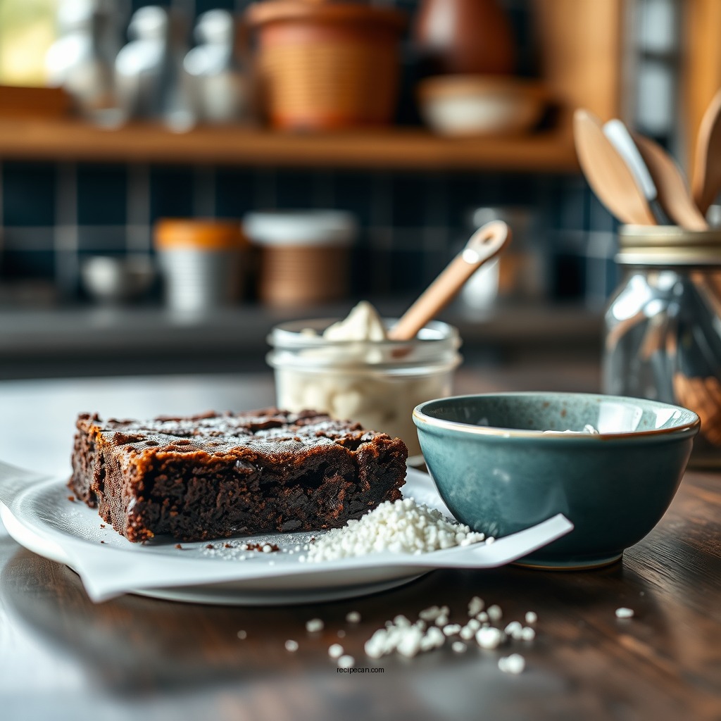 Ingredients You'll Need - homemade brownie recipe