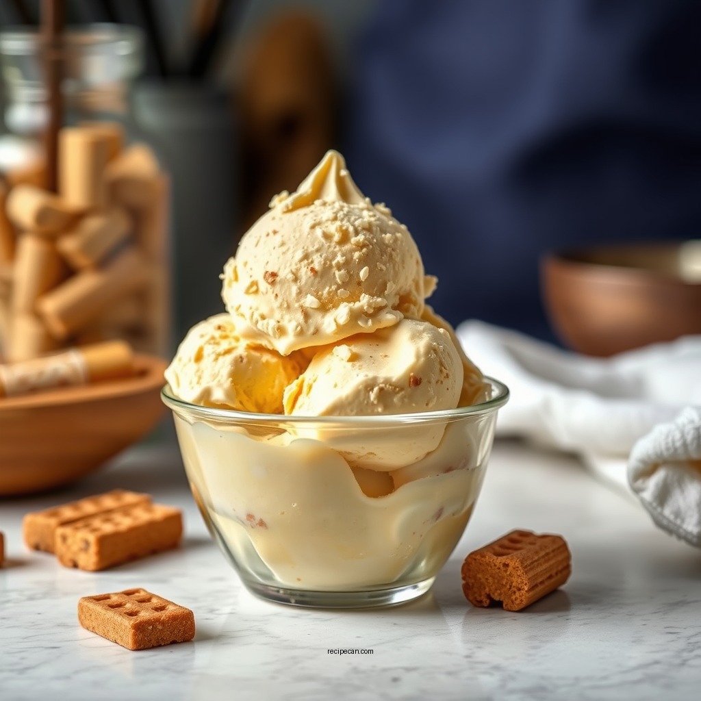 Ingredients You'll Need - homemade butterfinger ice cream recipe