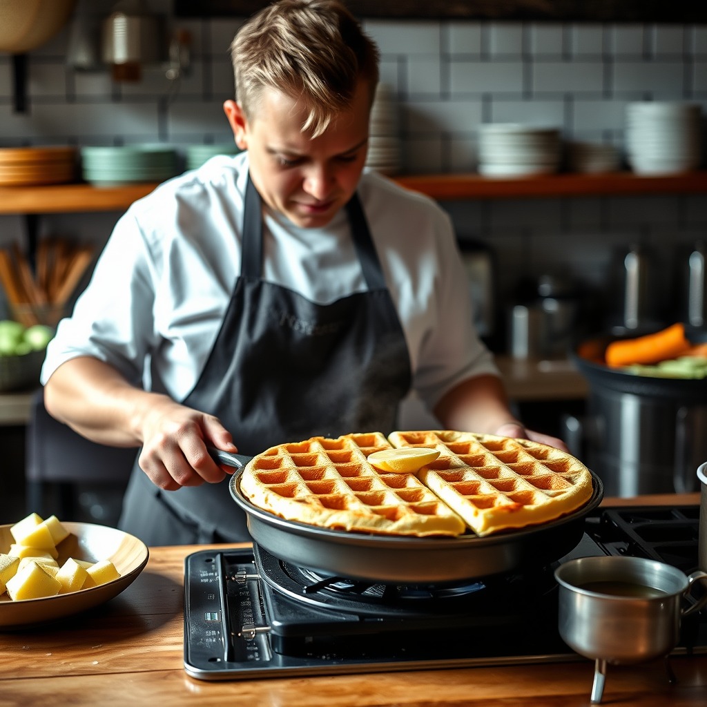 Step-by-Step Instructions - homemade buttermilk waffle recipe