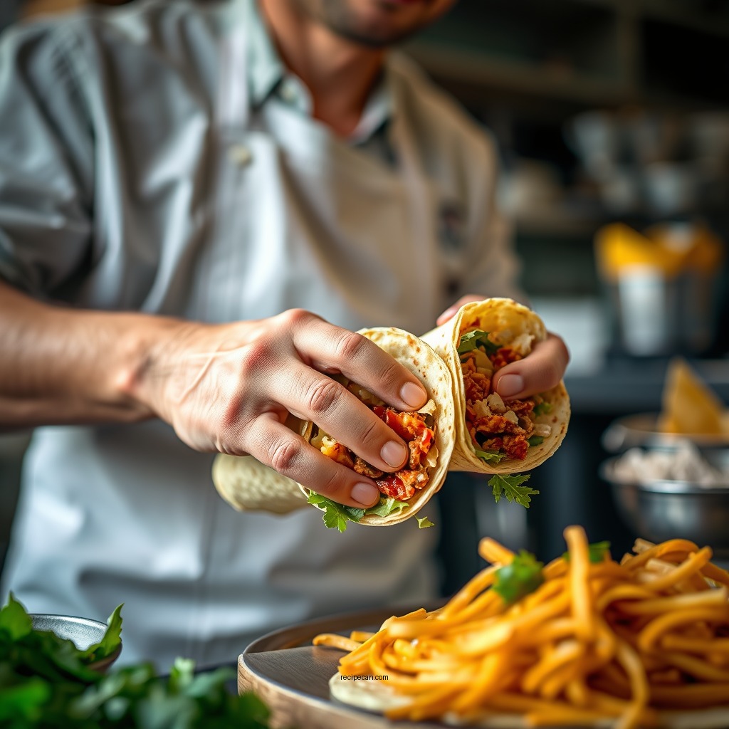 Preparation Steps - homemade crunch wrap supreme recipe