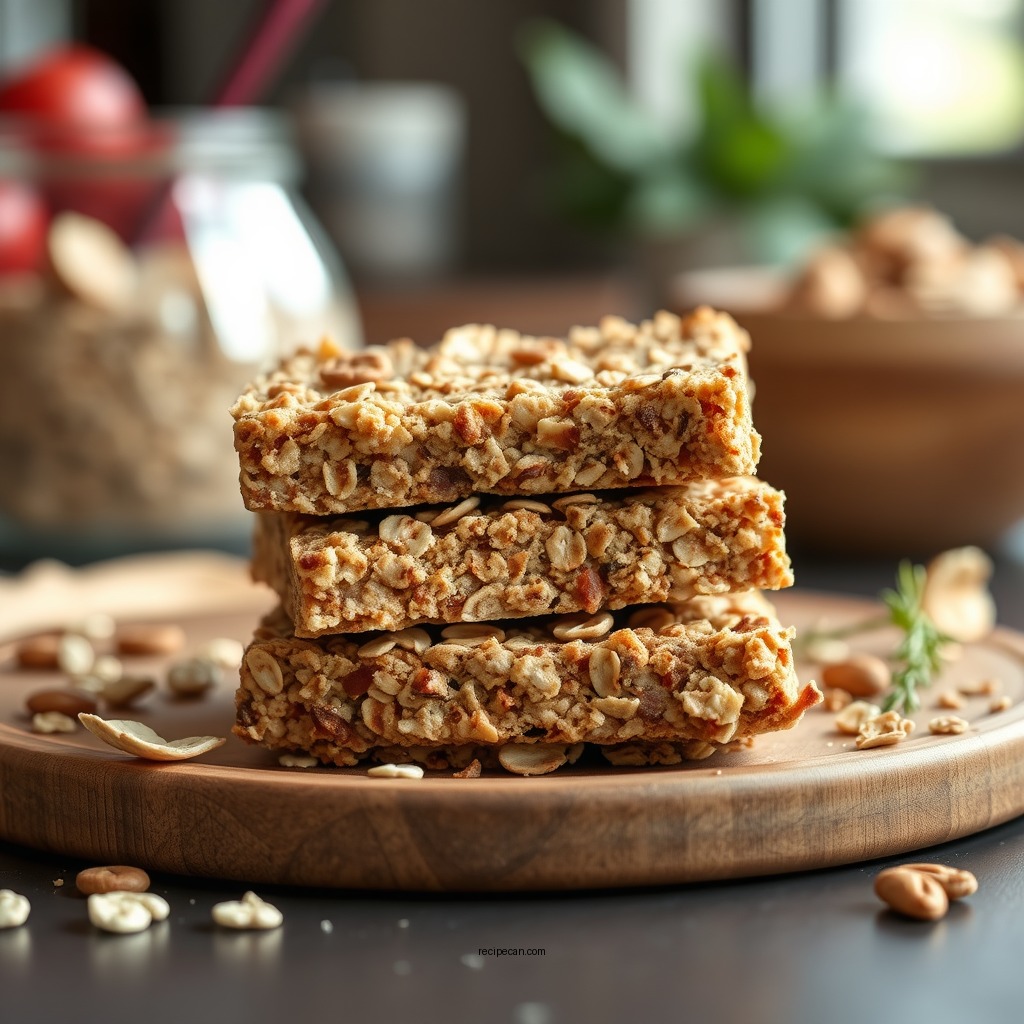 Basic Ingredients Needed - homemade oat bars recipe