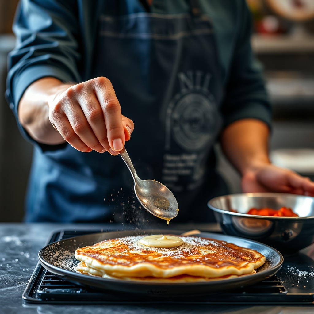 Step-by-Step Preparation - homemade pancake recipe