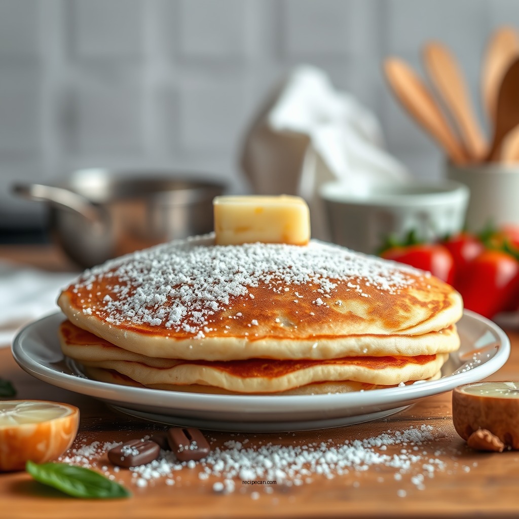 Essential Ingredients for Pancakes - homemade pancakes recipe