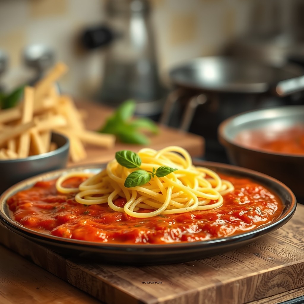 Preparing the Base - homemade pasta sauce recipe