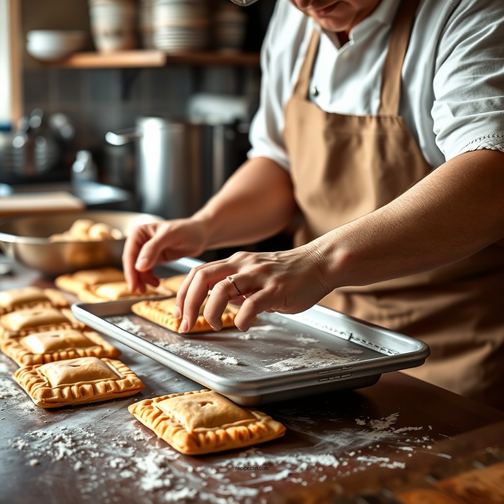 Step-by-Step Dough Preparation - homemade pop tarts recipe