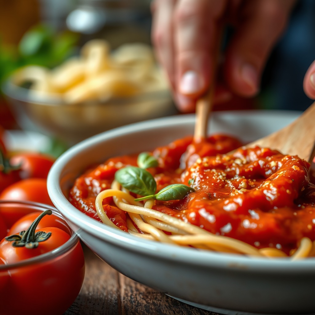 Customizing Your Sauce - homemade spaghetti sauce recipe