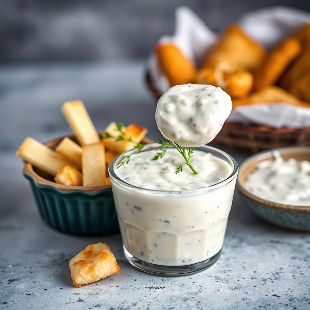 Creamy Dill Tartar Sauce - homemade tartar sauce recipes