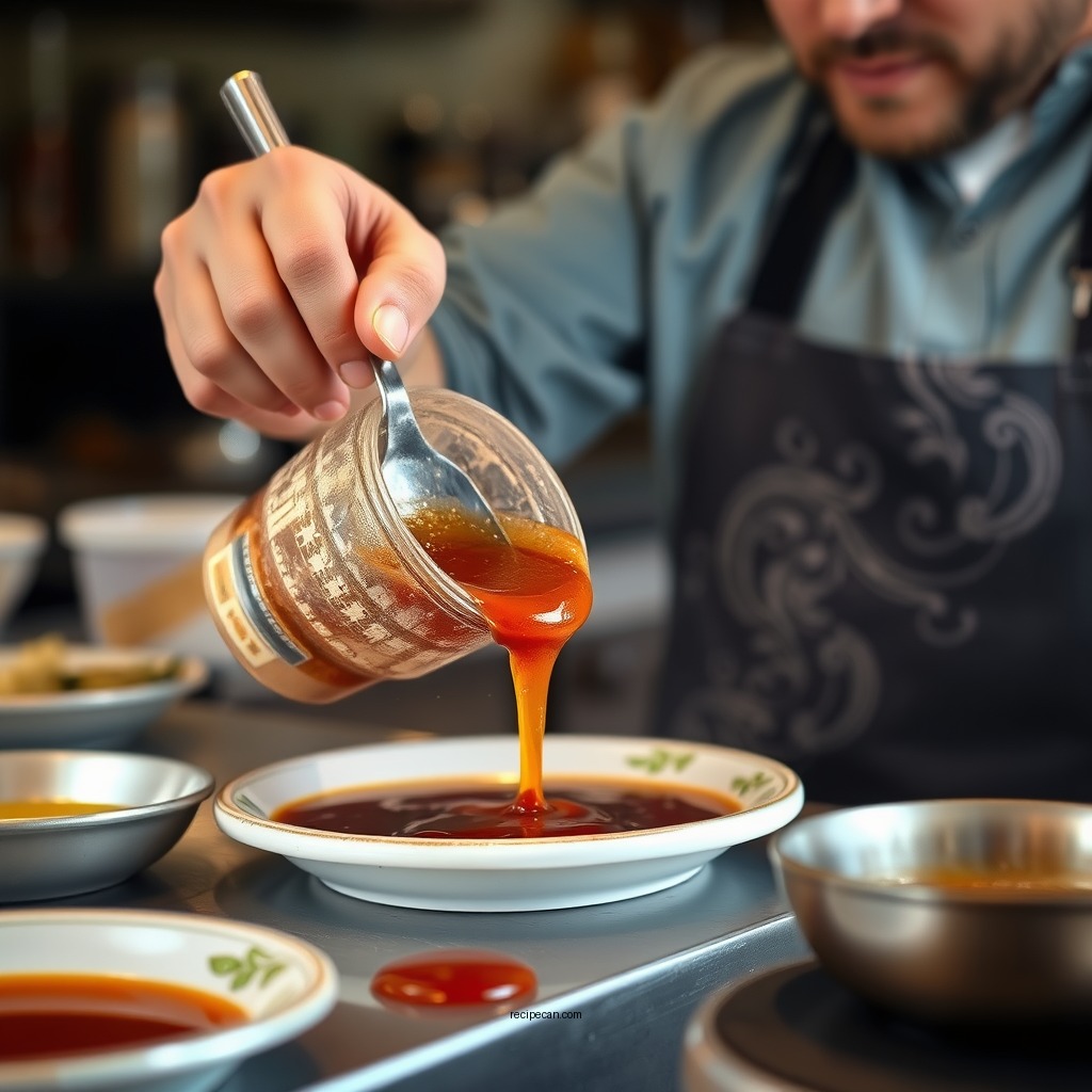 Step-by-Step Preparation - honey barbecue sauce recipe
