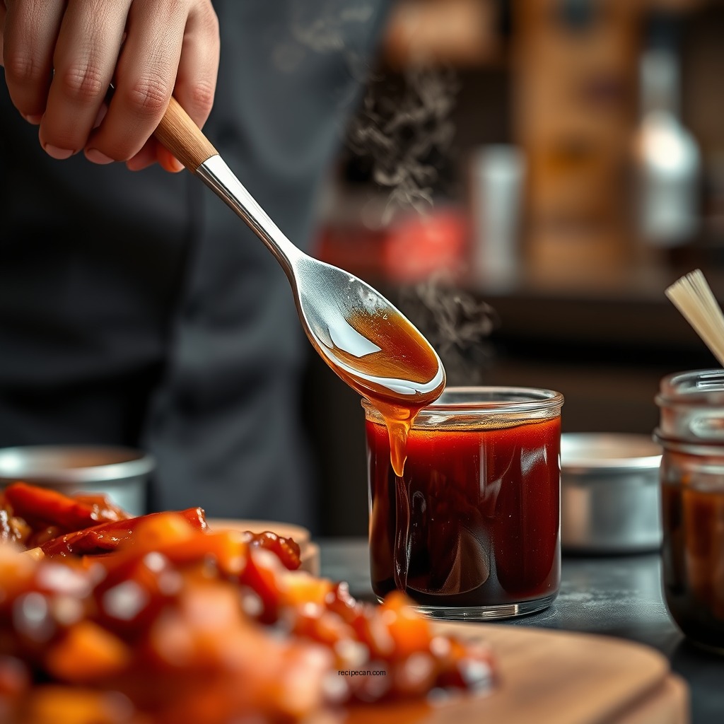 Step-by-Step Preparation Guide - honey bbq sauce recipe