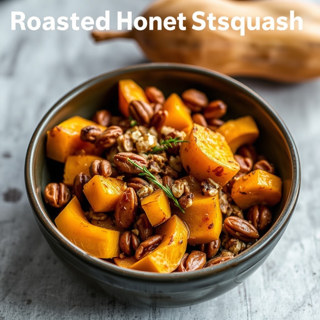 Roasted Honey Nut Squash - honey nut squash recipes