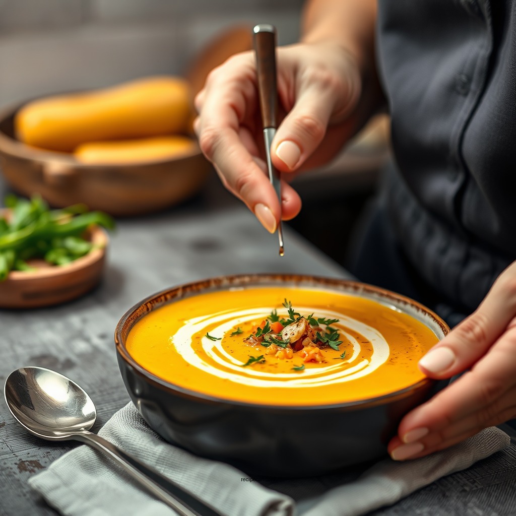 Cooking Methods - honey nut squash soup recipe