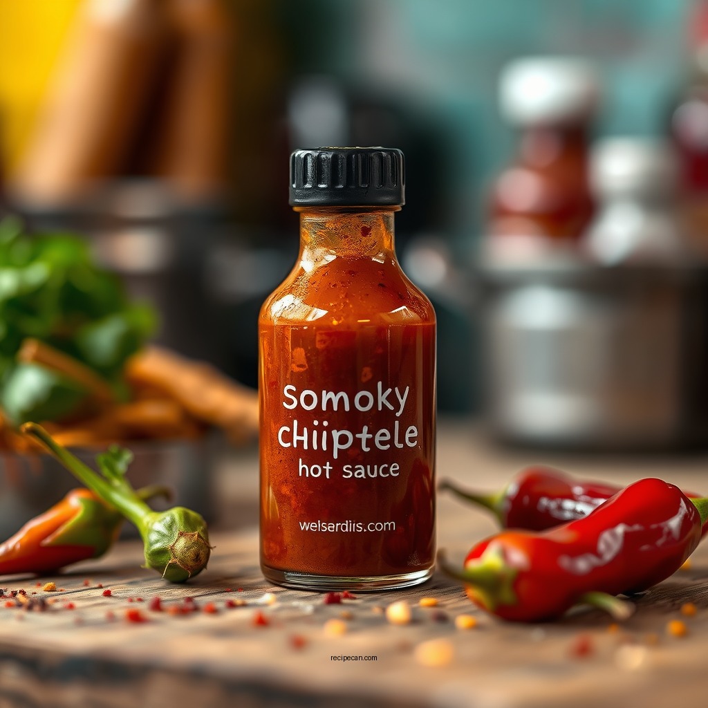 Smoky Chipotle Hot Sauce - hot sauce recipes